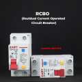 RCBO (Residual Current Operated Circuit Breaker) 25A. 