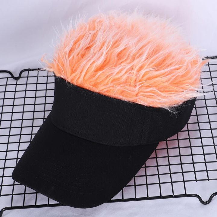 Men%20Women%20Casual%20Concise%20Sunshade%20Adjustable%20Sun%20Visor%20Baseball%20Cap%20with%20Spiked%20Hairs%20Wig%20Baseball%20Hat%20with%20Spiked%20Hair%20Hat%20-%20Image%207