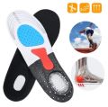 Unisex Orthotic Arch Support Sport Shoe Pad Sport Running Gel Insoles Antibacterial Foot Care Pain Relief Cushions Pad Insoles.