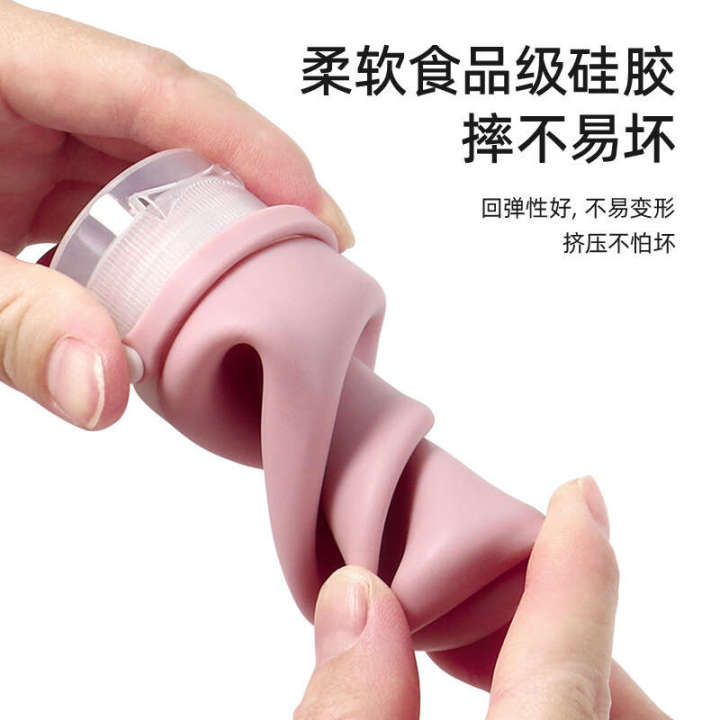 Silicone%20travel%20bath%20gel%20shampoo%20lotion%20cosmetics%20sample%20face%20cream%20squeeze%20sub%20bottled%20empty%20bottle%20-%20Image%205