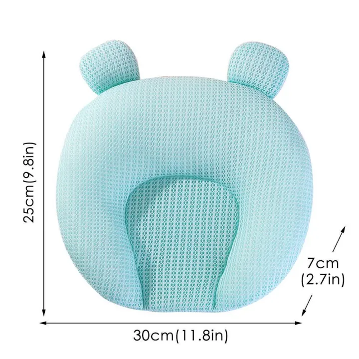 Goglor%20Washable%20Baby%20Head%20Shaping%20Pillow%20for%20Newborn%20Baby/Soft%20Memory%20Foam%20Infant%20Pillow%20to%20Prevent%20Flat%20Head,Best%20Perfect%20for%200-12%20Months%20Baby%20-%20Image%203