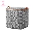 Clothes Storage Bag Portable Handle Large Capacity Quilt Storage Holder. 