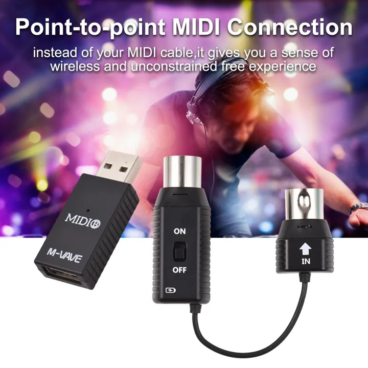 M-VAVE%20MS1%20Mini%20Wireless%20Transmission%20System%20MIDI%20System%20MIDI%20Wireless%20Adapter%20Plug%20and%20Play%20-%20#1%20-%20Image%208