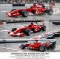 R/C Formula One Contest  Joy Stick Remote Control  High Speed Racing Car. 