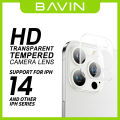 BAVIN Camera Lens Protector HD Scratch-Proof Tempered Glass for iPh XS/11 12 13 14 Pro Max/12 Mini/13 Mini/14+/15 Series. 
