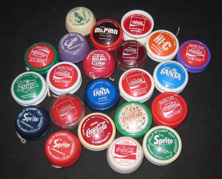Super Yoyo Collection Coca Cola Pepsi Fanta Sprite 7up