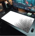 Black and Red Honeycomb Mat Art Large Gaming Mouse Pad Gamer Mouse Mat Computer Gaming Locking Edge MousePad Keyboard Desk Pad.