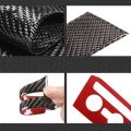 Carbon Fiber Interior Modification Central Control Car Air Outlet Vents Sticker Decorative Frame for Scirocco. 