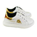 Running Sports Sneakers White Color Shoes Casual Lace-Up Winter and Summer Men's Shoes - White Shoes.