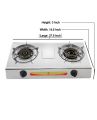 RFL Double Stainless Steel NG Gas Stove (2-04SRB) with Free Delivery. 