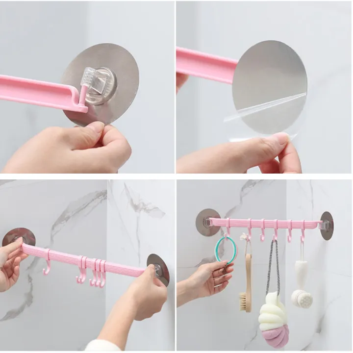 6%20Hooks%20Hanging%20Towel%20Racks%20Bathroom%20Self%20Adhesive%20Punch-free%20Wall%20Hanger%20Storage%20Hanger%20Kitchen%20Organizer%20Suction%20Cup%20Hooks%20Closet%20Hanging%20Key%20Rack%20-%20Image%207