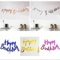 Ginger ray Happy Birthday banner. 