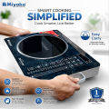 Miyako TC-IND67 Induction Cooker 2200W | Sensor Touch | 9 Cooking Menus | Smokeless Energy Saving. 