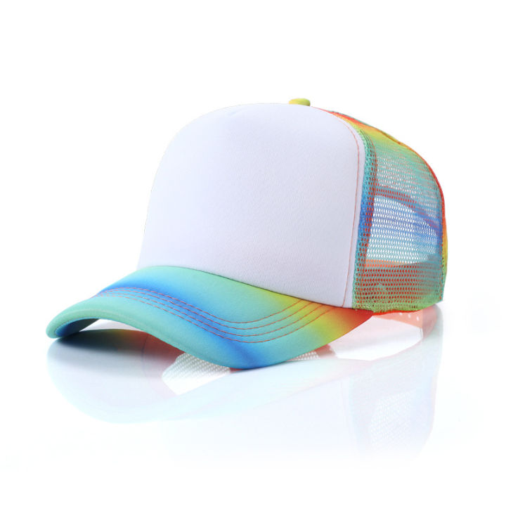 Sublimation%20Blank%20Tie%20Dye%20Hats%20Starry%20Sky%20Rainbow%20Baseball%20Caps%20Sport%20Mesh%20Adjustable%20Hat%20-%20Image%202