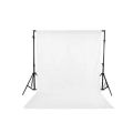Background 8x12ft Non-Woven Fabric Solid Color White Screen Photo Backdrop Studio Photography. 