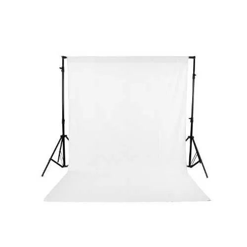 Background 8x12ft Non-Woven Fabric Solid Color White Screen Photo Backdrop Studio Photography