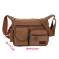 Canvas Crossbody Bag For Men Canvas Shoulder Bag For Men Retro Canvas Handbag For Men Messenger Bag For Outdoor Adventures Travel Crossbody Bag For Men. 