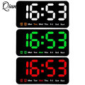 LED Digital Wall Clock With 2 Alarm Large Display Alarm Clock For Living Room Office Classroom Gym Shop Decor. 