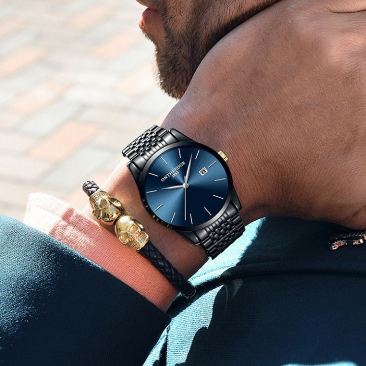 Minimalist Brand Flagship Store Swiss Quartz Domestic Men's Watch Ultra Thin