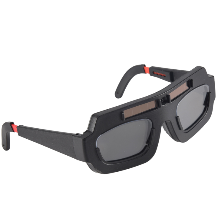 1pc Solar Powered Auto Darkening Welding Mask Helmet Goggles Welder Glasses Arc Anti-shock Lens For Eye Protection