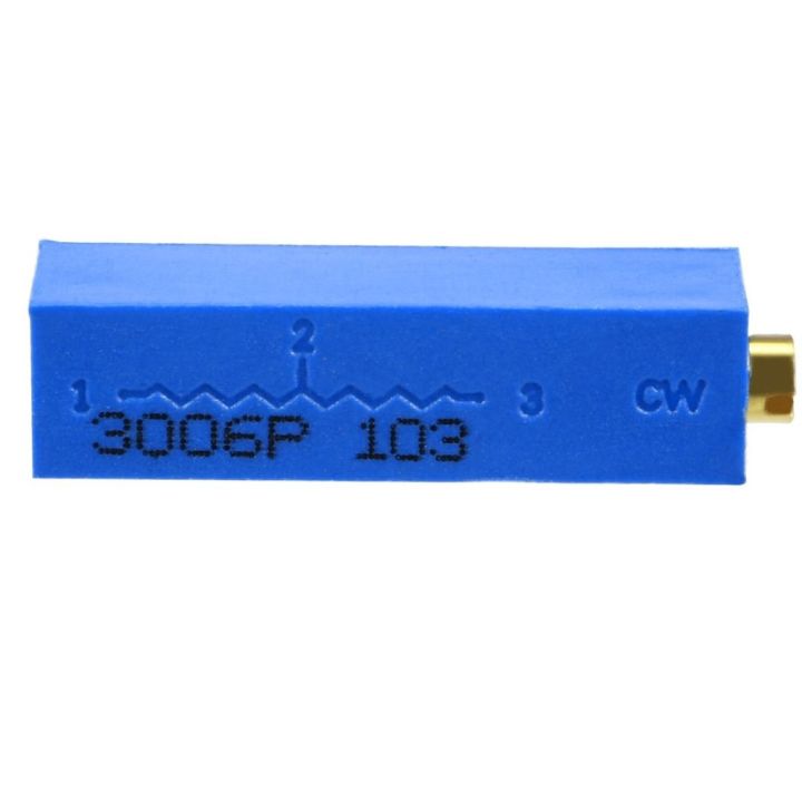 3006%20103%2010K%20Multiturn%20Precision%20Variable%20Resistor%20Cermet%2010K%20Ohm%20Potentiometer%2010K%20Ohm%20103%203%20Pin%20750mW%2019mm%20Trimpot%20Trimmer%20Side%20Linear%20Trimming%20Potentiometer%20VR%20Pot%20Electrical%20Circuitry%20&%20Parts%20-%20Image%206