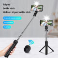 Ecocc Spot Telescopic Bluetooth Selfie Stick Cell Phone Stand Tripod Monopod. 
