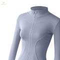 Running Jacket Fitness Exercises Clothing Workout Jacket Blue.