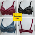 4 Pieces Standard Quality AC Net Cotton Bra for Women & Girls - Comfortable to Wear - Comfortable and Stylish Innerwear Set.