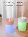 Car Humidifier Creative Gift Moisturizer Mini Aroma Diffuser Humidifier Desktop Office Home Spray - 260ml. 