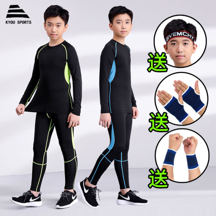 Children's%20Tights%20Training%20Clothes%20Outfit%20Men's%20and%20Women's%20Basketball%20Soccer%20Running%20Fitness%20Children's%20Sports%20Leggings%20Quick%20Drying%20Clothes%20-%20Image%203