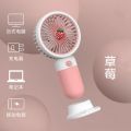 Summer Mini Fan Portable Handheld Fan Cartoon Cute Student Desktop USB Charging Fruit Multiple styles and colors Fan.