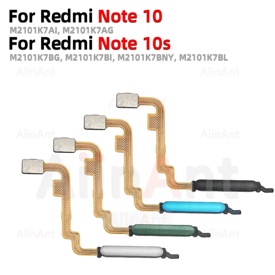 📱 Lector De Huella Flex Para Xiaomi Redmi Note 10 Pro / Max – M2101K6G, M2101K6I, M2101K6R – Original