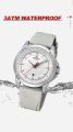 NAVIFORCE NF8031 Sport Quartz Trendy Watch For Men Silicone Strap With Date Alloy Case Wrist Watch.