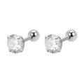 Borealis Stud Earrings Round One Pair multiple colors and style earrings Stainless steel earrings Aurora.