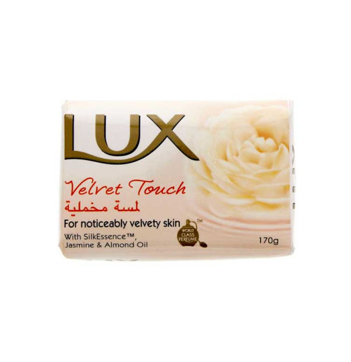 170 gm Lux Velvet Touch Soap International Middle East country product used for male/ female
