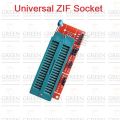 Universal ZIF Socket Breakout Board Circuit 2.54mm Pitch 40 Pins ZIF Socket Adaptor For Electric Fittings Universal IC Test And Program. 