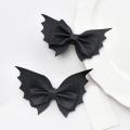 Horror Halloween hair accessories Stylish Hair accessory Decorative Gothic hair clip 2X (indicating quantity) Bat wing Bat wing hair decoration for Halloween costume Party Cosplay Dress up Fashion accessory.