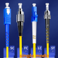 5pcs Fiber Optic Jumper Cable 3M LC-SC-FC Patch Cord 3.0MM Simplex Mode 2 Core. 