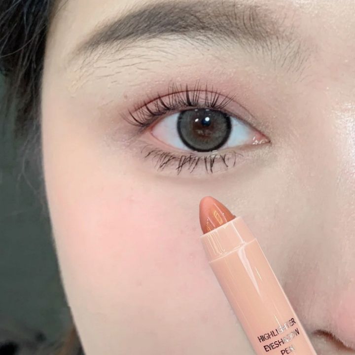 6%20Colors%20Lazy%20Eye%20Makeup%20Cosmetic%20Waterproof%20Diamond%20Pearlescent%20Brightening%20Eye%20Shadow%20Face%20Eye%20Shimmer%20Highlight%20Eyeshadow%20Pen%20Double%20Head%20Glitter%20Shiny%20Eyeshadow%20Stick%20-%20Image%202