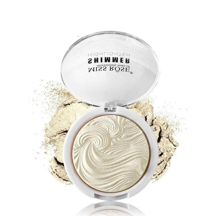 D Shimmer Powder Highlighter Palette Face Base Illuminator-Shade 01