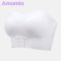 Women Underwear Wireless Push Up Bandeau Bra Anti-slip Front Closure Solid Color Perfect Underwear for Women Women Tube Top Bra.