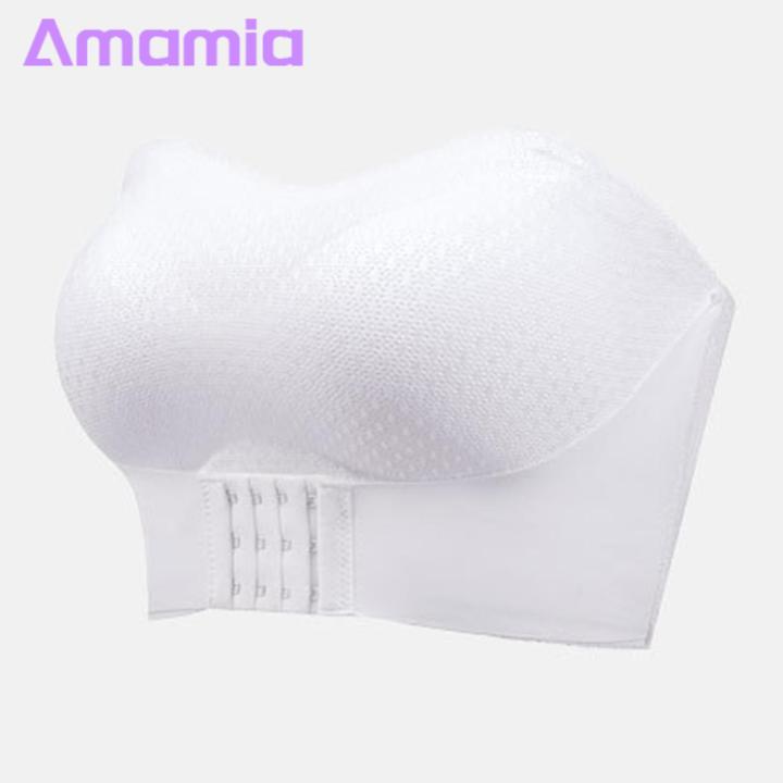Women%20Underwear%20Wireless%20Push%20Up%20Bandeau%20Bra%20Anti-slip%20Front%20Closure%20Solid%20Color%20Perfect%20Underwear%20for%20Women%20Women%20Tube%20Top%20Bra%20-%20Image%204
