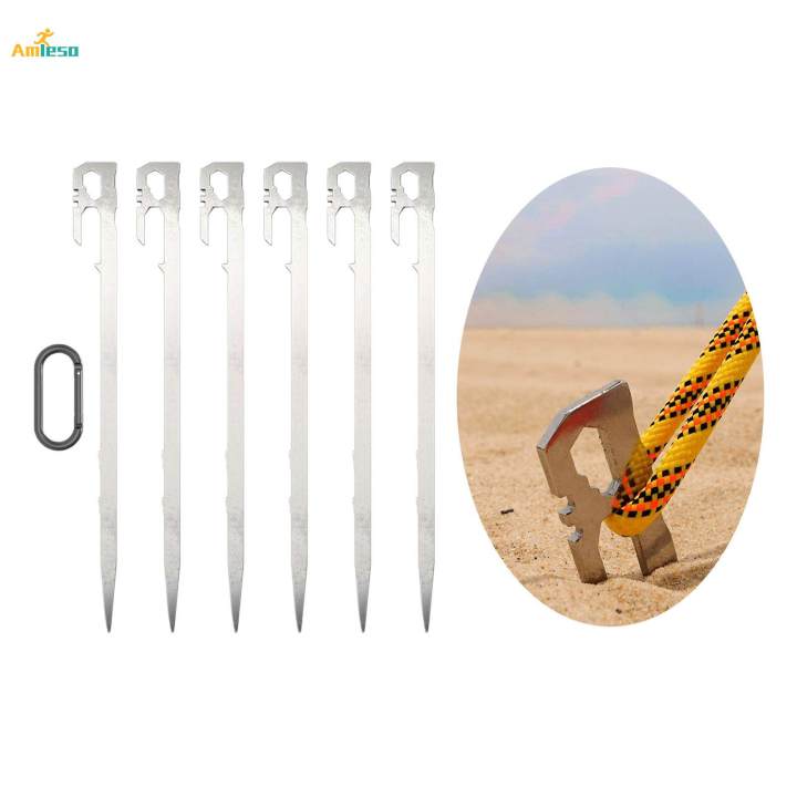 6x%20Tent%20Stakes%20Pegs%20Outdoor%20Tent%20Pegs%20Stake%20Set%20for%20Awning%20Shelter%20Canopy%20-%20Image%209