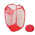 Cr-Laundry Bag Pop Up Mesh Washing Foldable Laundry Basket Bag Bin Hamper Storage. 