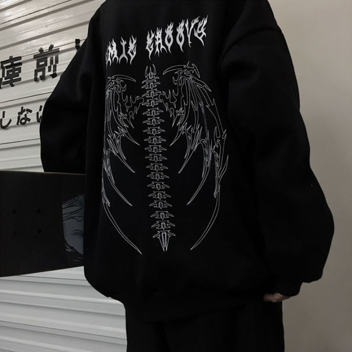 Harajuku%20Skeleton%20Zip%20Up%20Hoodie%20Goth%20Grunge%20Mens%20Korean%20Style%20Loose%20Long%20Sleeve%20Sweatshirt%20Men%20Retro%20Oversized%20Hooded%20Jacket%20-%20Image%203