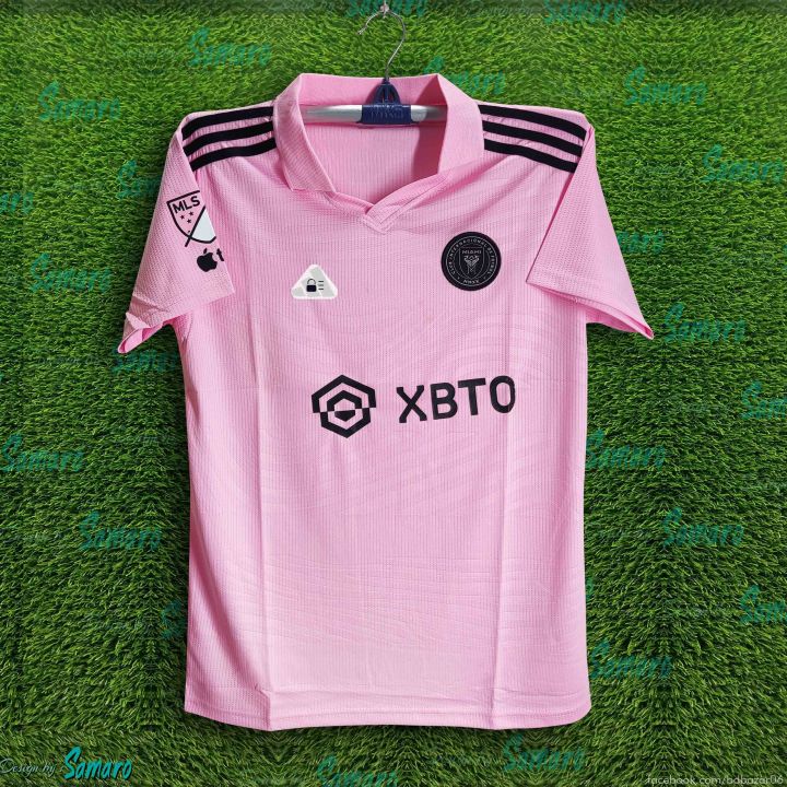 Inter Miami Thai Premium Football Jersey For Men - Half Sleeve Colla Polo Club Jersey - Inter Miami Jersey 2026