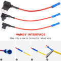 Fuse Holder Add-A-Circuit Fuse Tap Adapter Standard/mini/low Profile Mini Fuse 3 Types Atc Atm Aps For Auto Car Truck Boat.