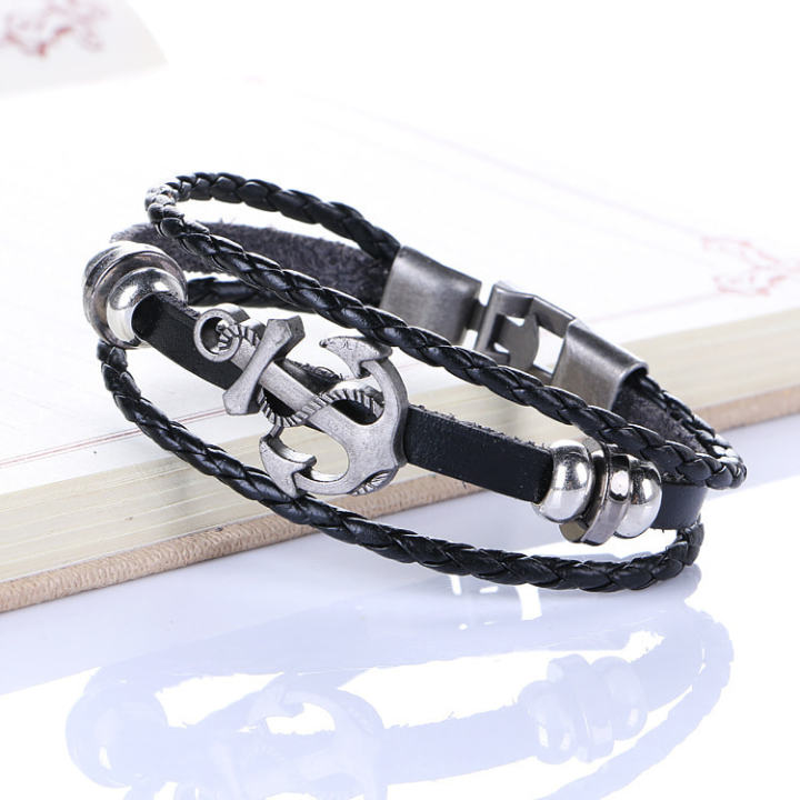 high%20quality%20Black%20bracelet%20for%20men%20-%20Image%203