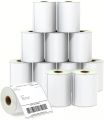 75mm * 50mm 3"x2" Direct Thermal Label Sticker 01 Roll 1000 Sticker Per Roll | Blank Adhesive Direct Thermal (DT) Barcode Label Stickers | Garments, Courier, Grocery, Super Shop, Food & Pharmaceuticals Labels.. 
