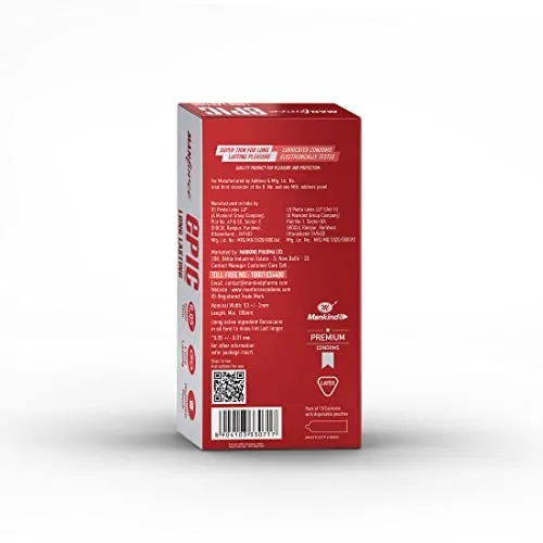 Manforce%20Epic%20Pleasure%20Long%20Lasting%20Raspberry%20Flavor%20Condom%2010pcs/3pcs%20Pack%20%7C%20King%20Dots/%20Thin/%20Naughty%20Dotty%20%7C%20Made%20in%20India%20-%20Image%204
